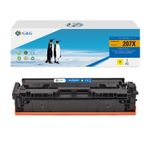 Cartouche laser compatible HP 207X - jaune - G&G