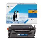Cartouche laser compatible HP 26X - noir - G&G
