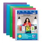 Oxford Polyvision - Porte vues - A4 - 100 Vues - Couleurs Assorties