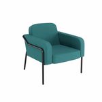 Fauteuil MEDSO "L" - Tissu -  bleu