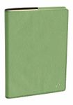 Agenda Année Civile - AFFAIRES PRESTIGE FR avec répertoire - Couverture Marlow - Vert amande - 10x15 cm - Semainier - 14 mois de décembre à janvier - Quo Vadis