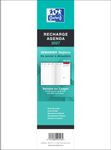 Recharge agenda Oxford - 16x24 - 1 semaine sur 2 pages - 128 pages