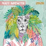 Calendrier 2026 BLUE ART EDITIONS "Animals" Matt Spencer 30 X 30 cm