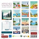 Calendrier illustré BOUCHUT 15 x 15 cm VINTAGE Pefc 70 %