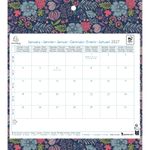 Calendrier mensuel Easycal avec feuillets détachables 24 x 18 cm sur plaque décors Mini Labo 27,5 x 30,5 cm - disponible dans différentes couleurs - Exacompta
