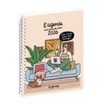 Agenda de bureau Gomargu 21S spiralé - 1 semaine sur 1 page - 15 x 21 cm - Une année - Exacompta