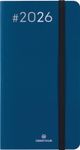 Oberthur Néo Flex 16 Pocket - Agenda - semainier - 89 x 165 mm - papier blanc - couverture bleu marine