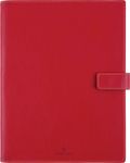 Agenda Milano - 1 semaine sur 2 pages - 22 x 28 cm - rouge - Oberthur