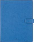 Agenda Milano - 1 semaine sur 2 pages - 22 x 28 cm - bleu denim - Oberthur