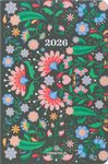Agenda Lima - 1 semaine sur 2 pages - 10 x 15 cm - vert - Oberthur