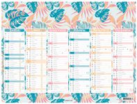 Calendrier Motifs - 6 mois par face - 210 x 265 mm - Oberthur