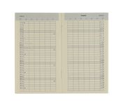 Agenda semainier Plan-O-Rama agrafé – format 2L – recharge – Brepols