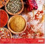 Calendriers 30x30cm 16 mois Aquarupella - Epices