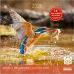 Calendriers 30x30cm 16 mois Aquarupella - Oiseaux des jardins - Partenariat LPO
