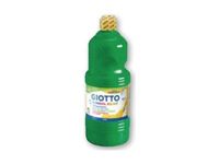 GIOTTO SCHOOL - Ensemble de peinture - 6 parties - gouache - 6 couleurs - bleu, brun, orange, vert, magenta, rose - extra-fine - 1000 ml