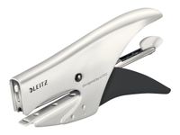 Leitz WOW - Pince agrafeuse - 15 feuilles / 1.5 mm - No.10 - blanc perle