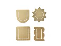Kikkerland Inkerie - Signet (pack de 4)