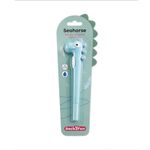 Back2Fun - Stylo fantaisie pour enfants en forme d'hippocampe bleu qui donne envie d’écrire 