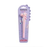 Back2Fun -   Stylo original en forme d’hippocampe rose -  tout doux et super fun 