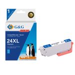 Cartouche compatible Epson 24XL Eléphant - cyan - G&G