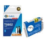 Cartouche compatible Epson T0802 Colibri - cyan - G&G