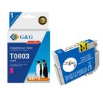 Cartouche compatible Epson T0803 Colibri - magenta - G&G