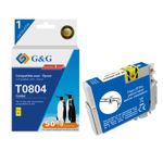 Cartouche compatible Epson T0804 Colibri - jaune - G&G