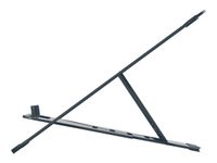 Leitz Ergo - Support pour ordinateur portable - adjustable, multi-angle, aluminum - 10" - 17" - Gris foncé