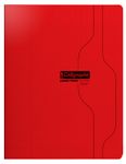 Calligraphe 7000 - Cahier polypro - 17 x 22 cm - 60 pages - grands carreaux (Seyes) - rouge