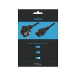 MCL - Câble d'alimentation - power IECC 13 - 2 m - noir