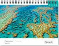 Calendrier chevalet 16x18cm 12 mois Aquarupella - Nature