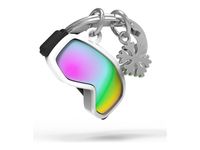 Metalmorphose - Porte-clés - masque de ski et flocon