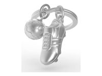 Metalmorphose - Porte-clés - chaussure et ballon de foot