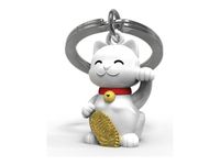 Metalmorphose - Porte-clés - chat porte bonheur