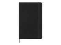 Moleskine Classic - Agenda journalier - 18 mois - 130 x 210 mm - couverture noire