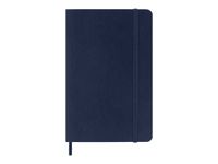 Moleskine Classic - Agenda semainier - 18 mois - 90 x 140 mm - couverture bleue saphir