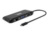 PORT connect - Station d'accueil - USB-C - HDMI, VGA - 1GbE