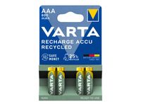 Varta - Piles rechargeables - 4 x AAA / HR03 - NiMH - 800 mAh