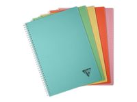 Clairefontaine Linicolor Essence - Carnet reliure intégrale - A4 - 50 feuilles / 100 pages - Seyès