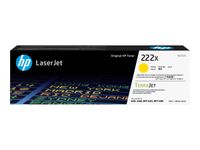 HP 222X - jaune - cartouche laser d'origine