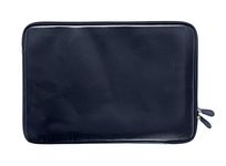 Quo Vadis - Housse ordinateur - Satiny - Bleu - 37x26x1,5 cm - Cuir pleine fleur de vachette - 1 compartiment(s)