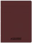 Conquérant Classique - Cahier polypro 24 x 32 cm - 96 pages - Grands Carreaux ( Seyès) - Marron