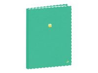 Quo Vadis Fantasy - Carnet de notes - A5 - 48 feuilles / 96 pages - couverture verte