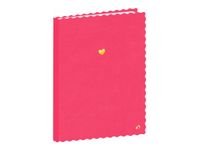 Quo Vadis Fantasy - Carnet de notes - A5 - 48 feuilles / 96 pages - couverture rose