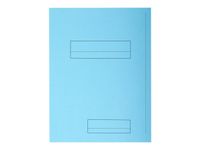 Exacompta Nature Future Jura 250 - Chemise à 2 rabats - pour A4 - capacité : 200 feuilles - bleu clair (pack de 50)