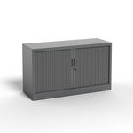 Réhausse pour armoire à rideaux metalliques -  L120 x H43 x P43cm - corps anthracite/rideau anthracite