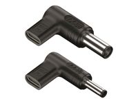 NGS BUD-D - Kit adaptateur de connecteur d'alimentation - Alimentation USB (100 W) - noir