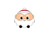 Oreiller squishy Santa – Coussin moelleux Noël