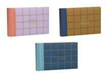 Mini album photos fantaisie 50 pochettes ERICA "Happy Times" pour 50 photos 10 x 15 cm motifs et coloris assortis