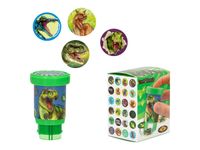 Depesche Vertrieb Dino World Collection - Tampon encreur - rond - dinosaures